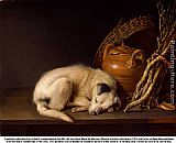 Resting Dog by Gerrit Dou